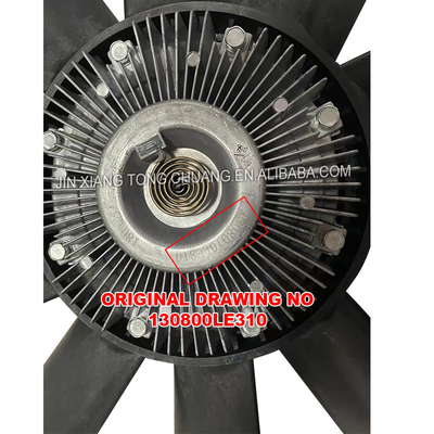 2022 Foton Aumark Truck Parts Silicone Oil Clutch Φανατικός ψύξης κινητήρα για φορτηγό AOLING