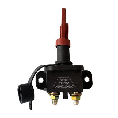 Φωτόν Ατσάλι Rotary Master Power Switch Αυτοκινητοβιομηχανική μπαταρία Αποσυνδέστε με αφαιρούμενο κλειδί και κόψτε τη λειτουργία Kill